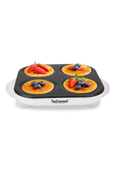 Techwood Μηχανή για μίνι τηγανίτες TCP-044, 4 καλούπια, 1500W