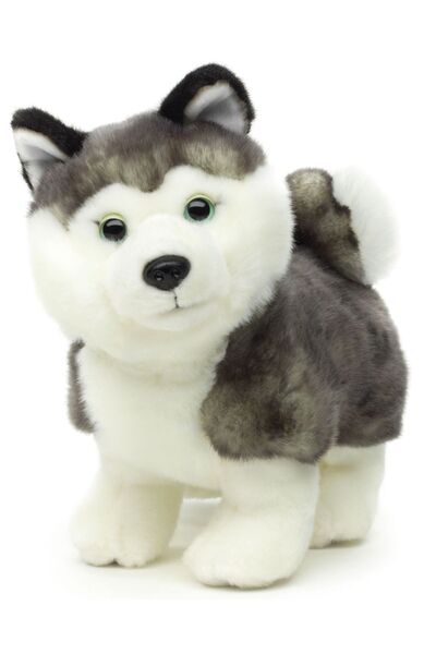 JPT Standing Husky Plush Dog Toy 23 cm