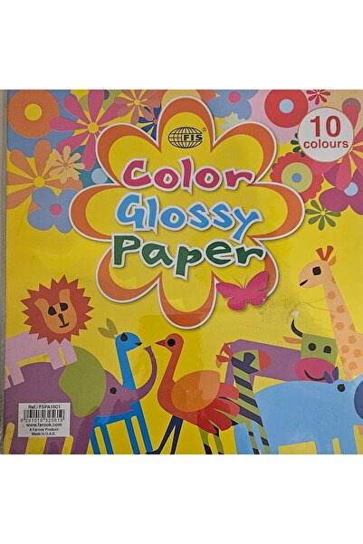 FİS COLOUR GLOSSY PAPER 10 COLOURS