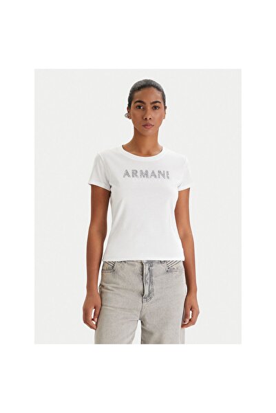 Armani Exchange Tricou de damă XW002106 AF10356 Alb
