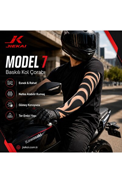 JİEKAİ MOTORCU KOL ÇORABI MODEL - 7 ( ADET FİYATIDIR )