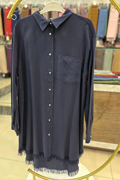 HÜMEYRA BUTİK Tassel Detailed Tencel Tunic