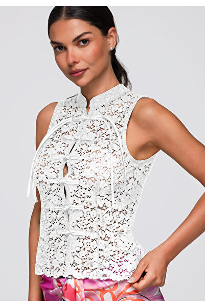 OMBRE Bluză de damă, elegantă, cu mânecă lungă OW-TS-E0058