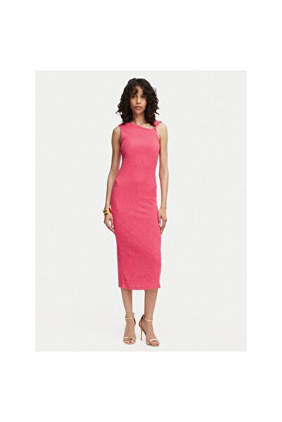 French Connection Rochie de cocktail pentru femei 719S8 Roz