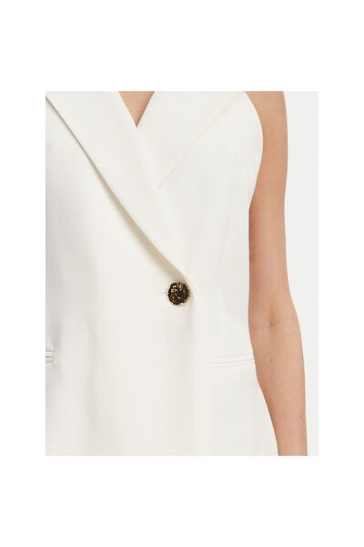 French Connection Rochie de cocktail pentru femei 71RZR Albă