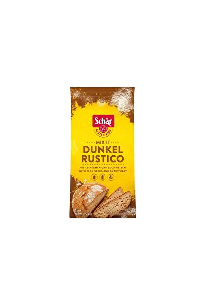 Schär Dunkel Rustico Gluten-Free Brown Flour Mix by Dr. Schär 1 kg