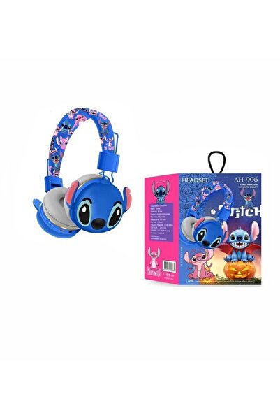 Stitch "Stitch" Wireless Headphones for Children with Ah-906 Model Featuring ...