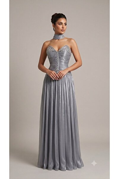 AMAZ Double Closhe Evening Dress
