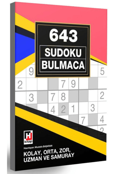 Hürriyet Kitap Sudoku Bulmaca Kitabı / Kolektif / / 9789753141536