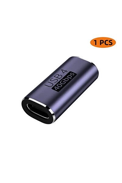 Choice1 1x 100W-MM USB4 Thunderbolt 3 Coupler Adapter – Type-C Female to Fema...