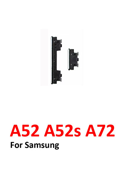 Choice4 زر تشغيل وإيقاف الهاتف الأسود، زر التحكم بالصوت لـ A52 A52s A72 LTE 5...