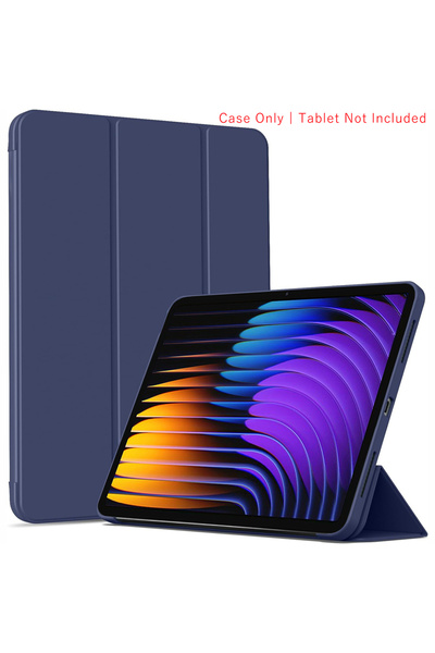Choice12 Xiaomi Pad 7 YT Navy Blue Tri-fold Flip Case For Pad 7/Pad 7 Pro 11....