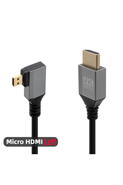 Choice57 كابل BSN 2 متر MicroHD متوافق مع HDMI الصغير/ميكرو، يدعم 8K UHD، بزا...