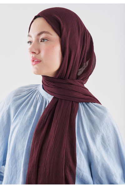 Freshscarfs Ντουμπάι Πρέμιουμ Σάλ Πολυτελές Σάλι Κερασιού