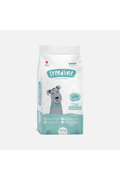 Trendline Biftekli Yetişkin Köpek Maması 15 Kg