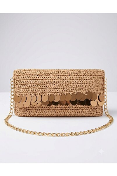 ALLKNİTS Payetli Clutch
