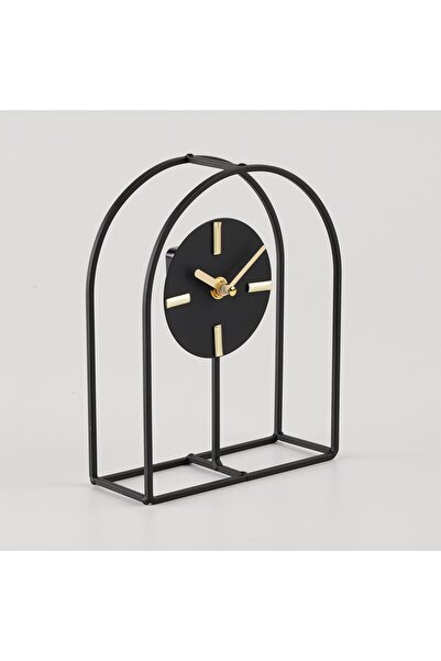 home&you Industrial sleek desk clock