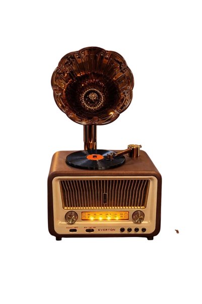 Everton Rt-608 Bluetooth Fm-Usb-Tf-Aux Şarjlı Nostaljik Radyo