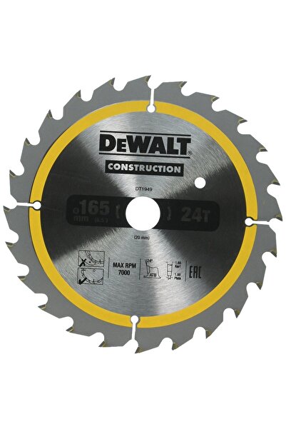 Dewalt DISC DE TĂIAT LEMN DT1949 165X20MM 24Z