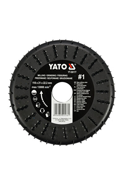 VOREL by YATO FREZĂ TARNICĂ UNIVERSALĂ. DO DREWNA 118mm YT-59177