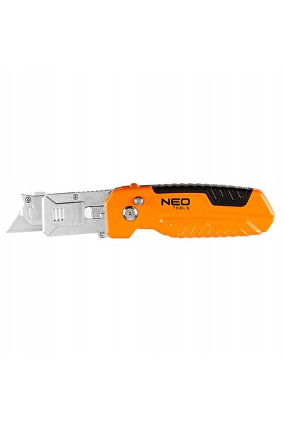 NEO Tools CUȚIT PLIABIL NEO CU LAME INTERCHANGABILE RAPESOVA CU RĂZĂTOARE +2 ...