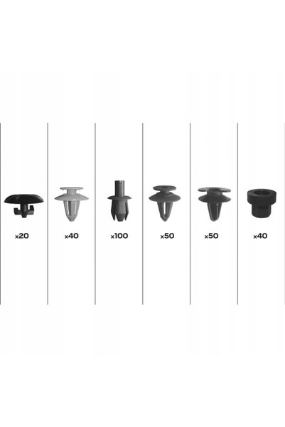NEO Tools SET NEO DE ȘIURTE DE FIXARE AUTO PENTRU OPEL 300 BUCĂȚI ORGANIZATOR...