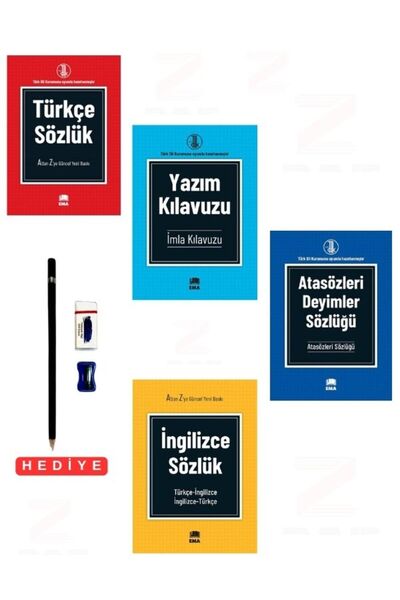Ema Kitap Türkçe İngilizce Sözlük Yazım Kılavuzu Atasözleri Deyimler Sözlüğü ...