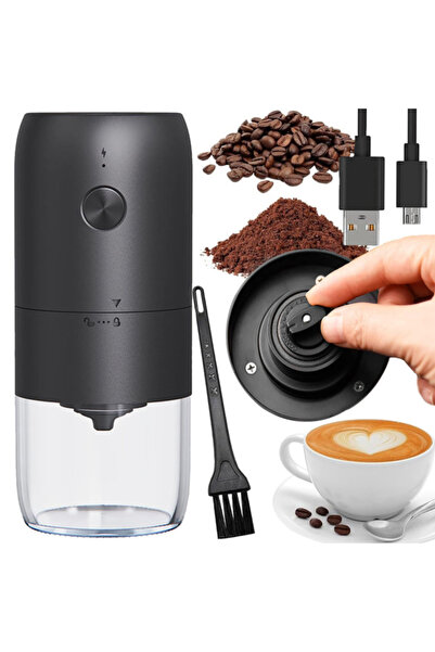 varioshop ®   Ηλεκτρικός μύλος καφέ, με ρυθμιζόμενο άλεσμα, φόρτιση USB Type-...
