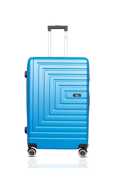 Mnuk Pilgrimage 28-Inch Large Hard Shell Luggage, ABS Spinner Travel Suitcase...