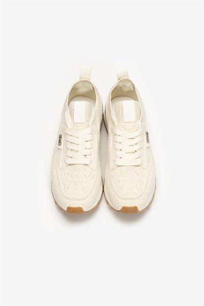 liu.jo Liu Jo Evelyn 916 Kadın Sneaker Kırık Beyaz