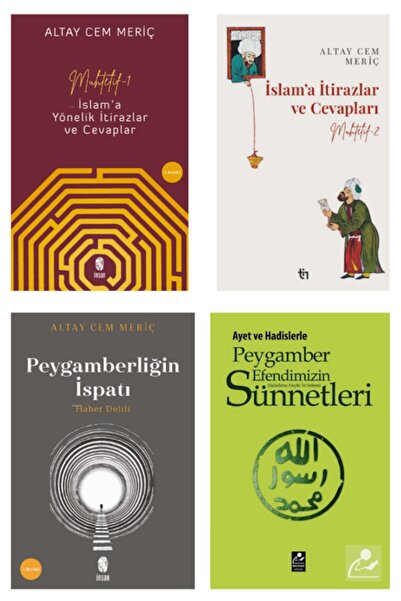 İnsan Yayınları Altay Cem Meriç Kitapları & Ayet ve Hadislerle Peygamber Efen...