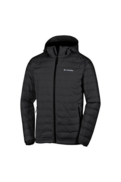 Columbia Ελαφρύ Μπουφάν με Κουκούλα POWDER LITE WO1151-010 Μαύρο S