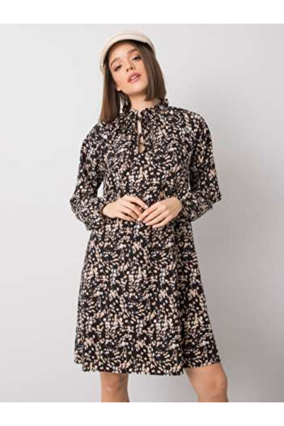 rue parıs Rochie Dama, RUE PARIS, Poliester, Rochie evazata, Bej, model WN-SK...