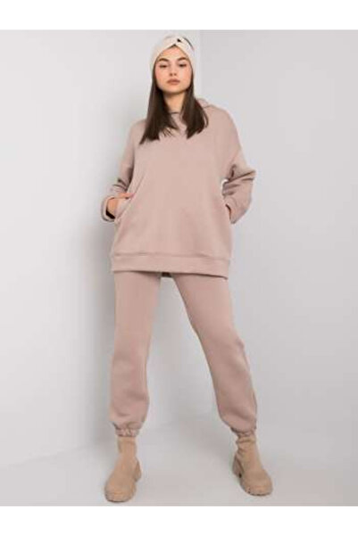 Basic Feel Good Compleu Dama Maneca lunga, Sport, BASIC FEEL GOOD, Bej inchis...