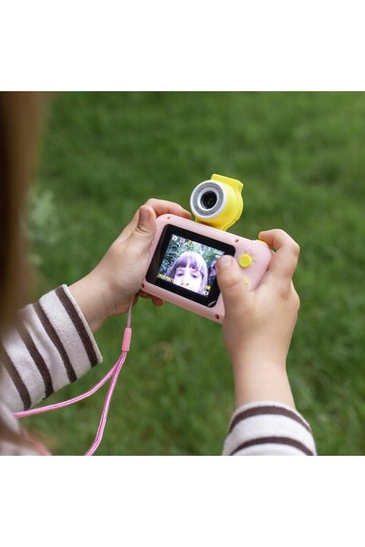 Extralink Aparat foto digital pentru copii, cu jocuri, cadou de sărbători
