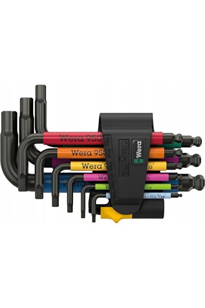 wera 950/9 HEX-PLUS MULTICOLOR 9CZ SET CHEI IMBUTELIATE SPINNERS 950/9 HEX-PL...