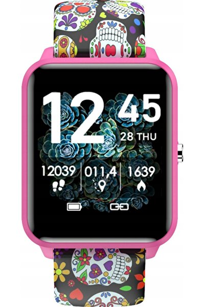 BeMineCollection Smartwatch Bemi KIX-M Roz Bluetooth Player Audio 512MB 1.3″ ...