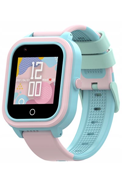 BeMineCollection Smartwatch pentru copii Bemi Linki Różowy GPS AGPS LBS Wifi ...