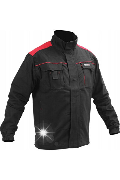 yato Bluză de lucru cu fermoar, 7 buzunare, bumbac, XXL