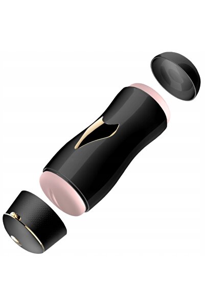 Lelex Masturbator Automat Vaginal și Oral Vibrații Sunet USB Exclusiv
