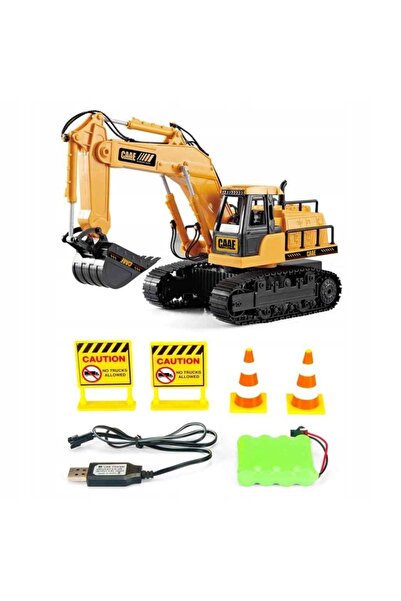 woopie MAȘINĂ MARE VEHICUL EXCAVATOR PILOTAT DE LA DISTANȚĂ RC CU ȘENILE
