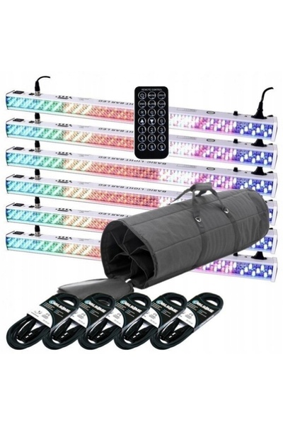 LIGHT4ME Bară luminoasă LED de bază, 16 RGB, cu telecomandă IR