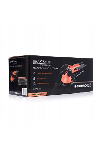 Kraft&dele Polizor oscilant excentric 1500W 230V, pentru lustruire și șlefuire