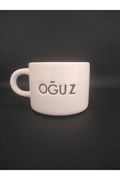 Zümrüdüanka Seramik Handmade Ceramic Mug Personalized with Men's Names
