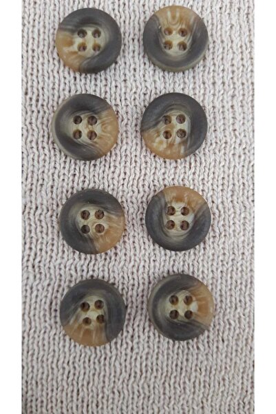 ILCARE Polyester Button 15 mm 8 Pieces
