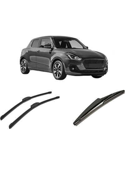 Bosch Σετ 3 υαλοκαθαριστήρων SUZUKI SWIFT V (AZ) από το 2017-2020, για παρμπρ...