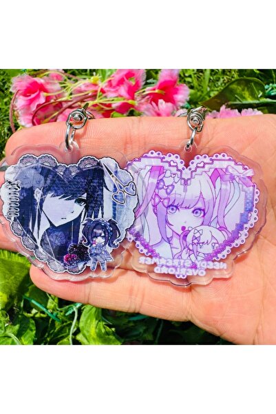 choice2 1 Set 2 Pcs Game Anime Needy Streamer Overload Omgkawaiiangel Ame Cos...