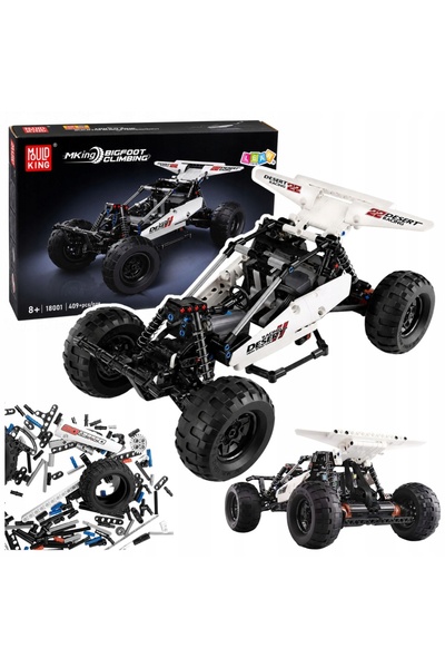 LeanToys Blocuri de construcție Mașină de teren telecomandată RC 4x4 Off Road...