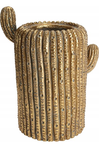 MONDEX Ghiveci GOLDEN CACTUS, husă pentru plante, ghiveci pentru flori și ier...