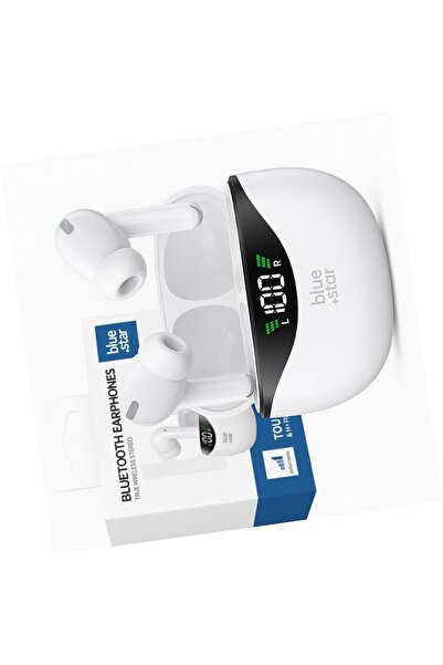 Blue Star Press Căști wireless Bluetooth TWS pentru Oppo Reno 15 Pro 5G (Global)